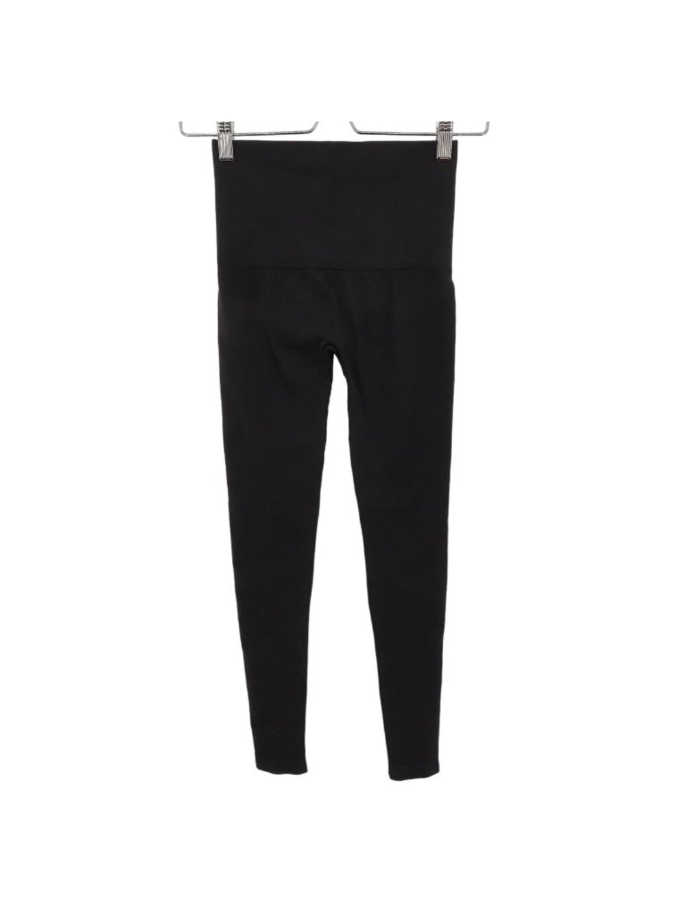 Assets Spanx Women Small Solid Black High Waist Leggings Pull On Casual Pants